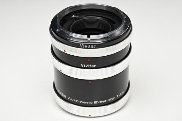 Vivitar 3er-Zwischenringsatz für Canon FD  -Gebrauchtartikel-